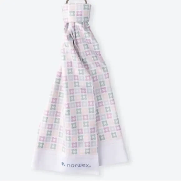 Norwex Optic Scarf Signature Floral Frost NWT - Picture 4 of 11